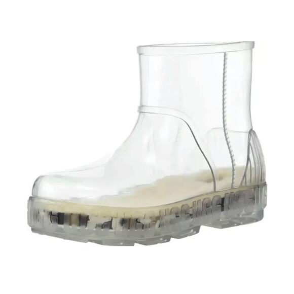 New UGG Women's Drizlita Boot, Clear, Size 5 - Picture 2 of 5